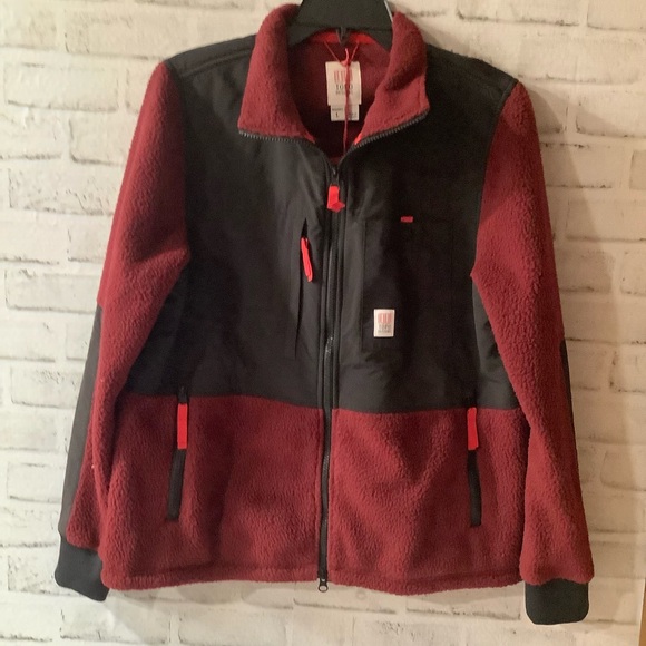 Topo Designs Women’s Large Subalpine Fleece Jacket - Picture 3 of 8